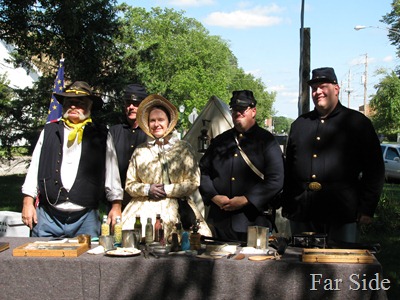 Civil War re enactors