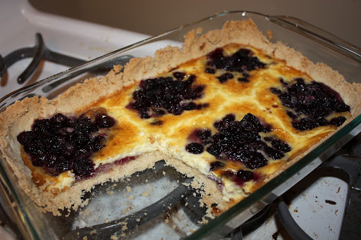 Betsy's Blueberry Kuchen
