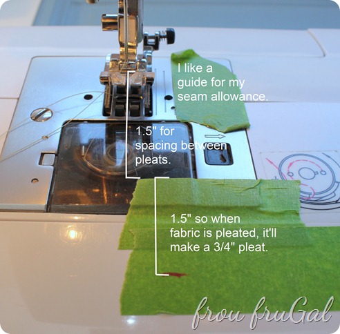 Pleat Guide Pleat Guide