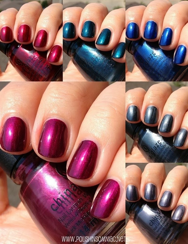 China Glaze Autumn Nights The Shimmers