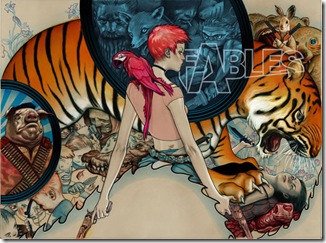 Fables TBC no. 2 Animal Farm cover art by James Jean