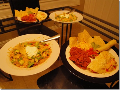 8.  Mexican feast from Laura