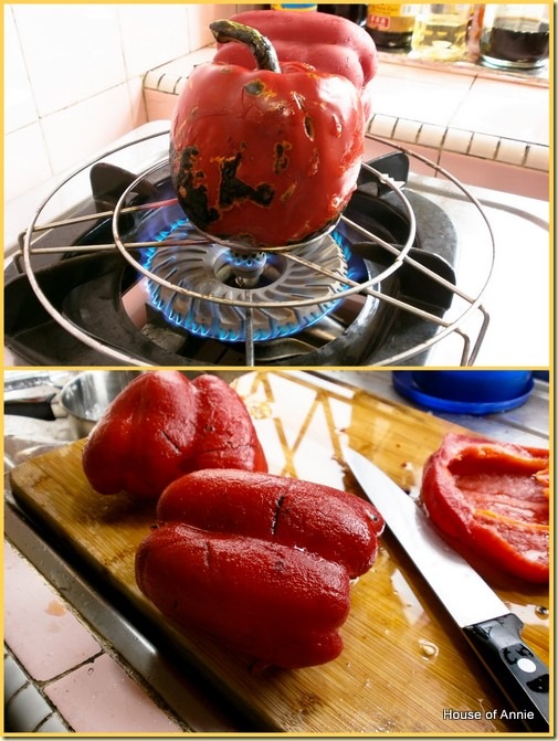 Roasting Bell Peppers