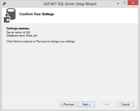 Settings Summary 4