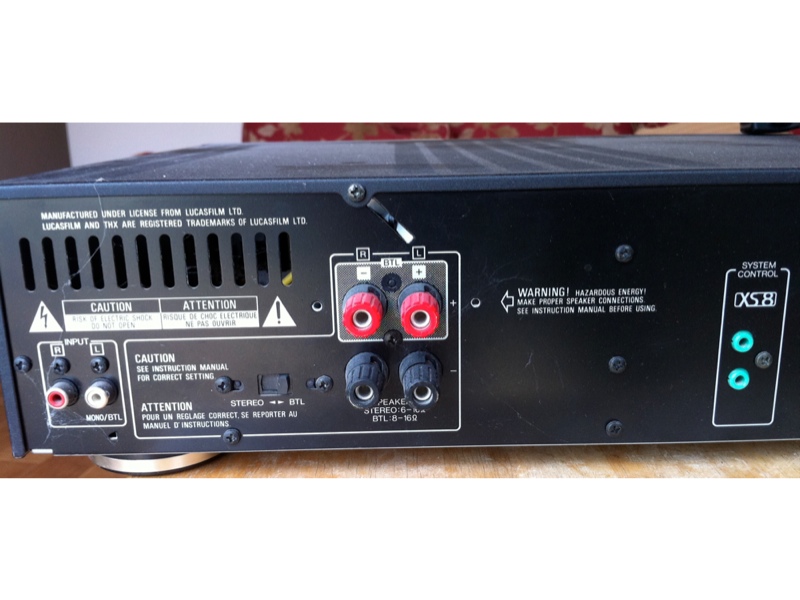 Kenwood KMX1000 Stereo Power Amplifier eBay