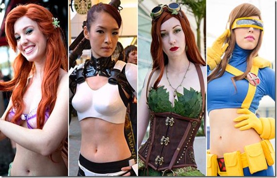 Sexiest comic con cosplay 2012