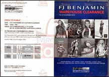 FJ Benjamin Warehouse Sale 2013 Malaysia Deals Offer Shopping EverydayOnSales
