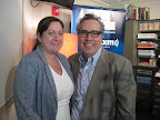 Michael with Missy Robbins, Executive Chef at A Voce Restaurant.