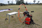 Custom Kangook with long range tanks larger cage for 140cm Propeller with a Ros 125 engine