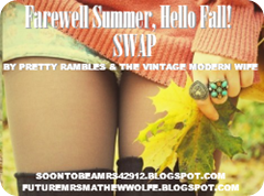 Farwell Summer - Hello Fall Farwell Summer - Hello Fall