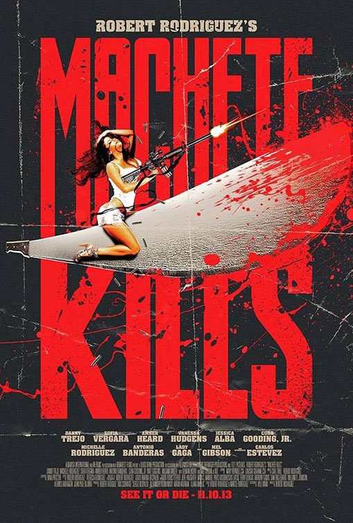 Grindhouse ihlette Machete gyilkol poszter 01
