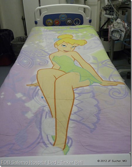 FOB Salerno Hospital Bed - Tinker Bell
