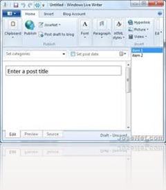 screenshoot windows live writer