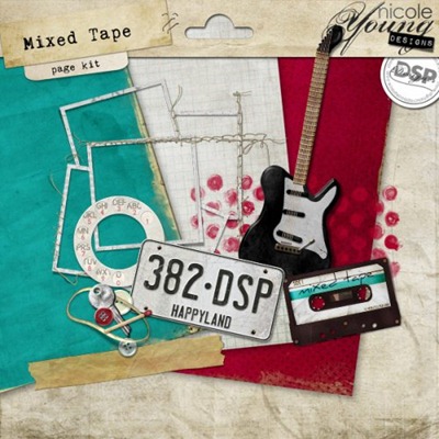 Mixed Tape Page Kit
