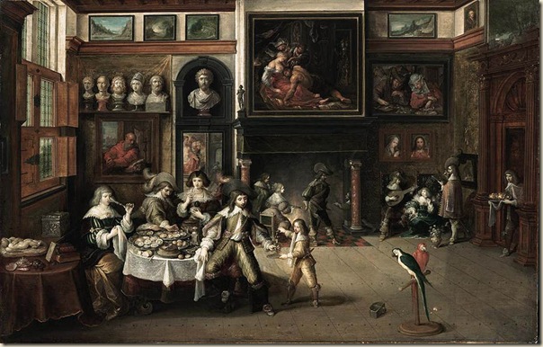 Hans francken, Banquet