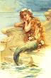 Mermaid Little Girl