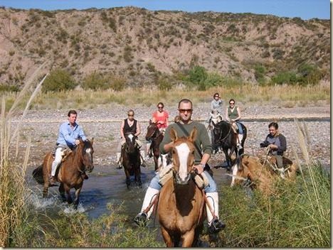 actividades del turismo de aventura -  cabalgatas