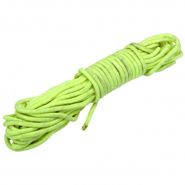 Glow rope provides an excellent decorating alternative to its stubbier cousin the glo-stick. It can be wrapped, strung, or wound to create innovative Halloween decor. (www.harborfreight.com) Glow rope provides an excellent decorating alternative to its stubbier cousin the glo-stick. It can be wrapped, strung, or wound to create innovative Halloween decor. (www.harborfreight.com)