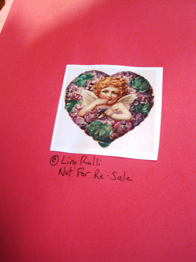 The back of Lino's card.