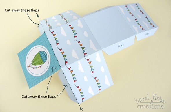 hot air balloon cupcake box tutorial 9 hot air balloon cupcake box tutorial 9