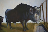 Frits - 20- x 30 cm - olieverf op paneel