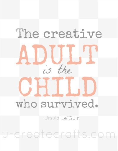 Creative Adult Corral Print