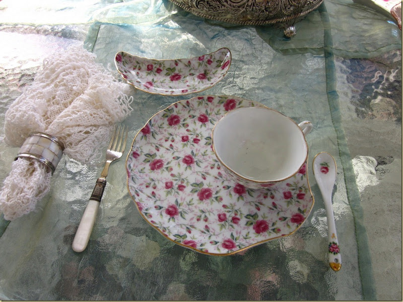 lefton chintz plates