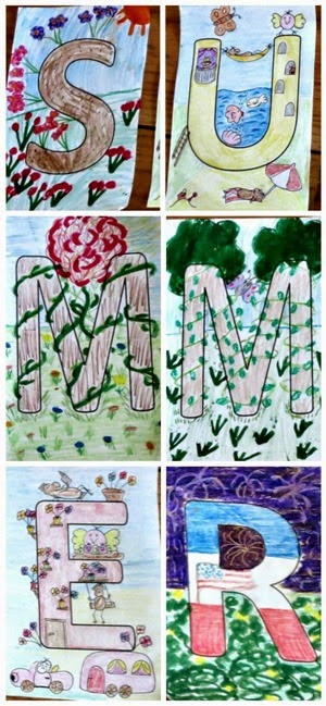 Planet Smarty Pants: A family summer art project Planet Smarty Pants: A family summer art project