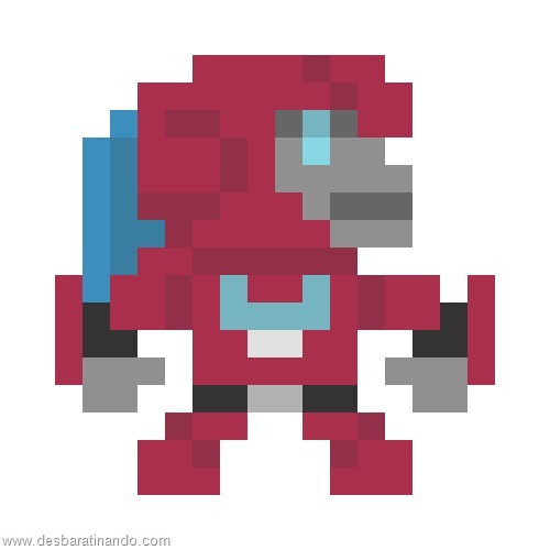 super herois e viloes em 8 bits transformers  (6)