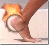 heel-burning heel-burning