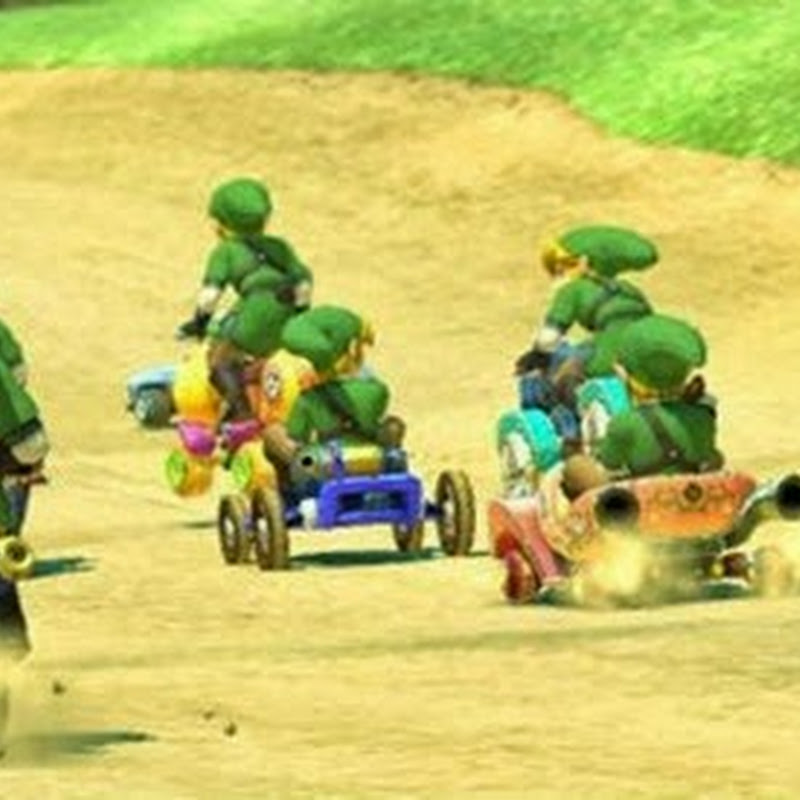 Es sind entschieden zu viele Links in Mario Kart 8