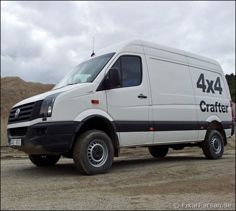 Front Volkswagen Crafter 4motion 4x4 achleitner VW