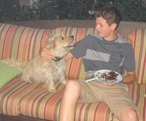 Here they are a year later- celebrating the day they found each other!