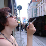 Yev thinks she's SOOO cool.... :D