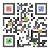 QR-code Evolution of shape and colour