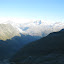 Schrammacher (3.411 m), Olperer (3.476 m) und Gefrorene Wand (3.250 m)