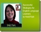 Successful Strategies for English Language Learners by Heidi Raki of Raki's Rad Resources