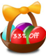 33% Off Easter Holiday Weekends