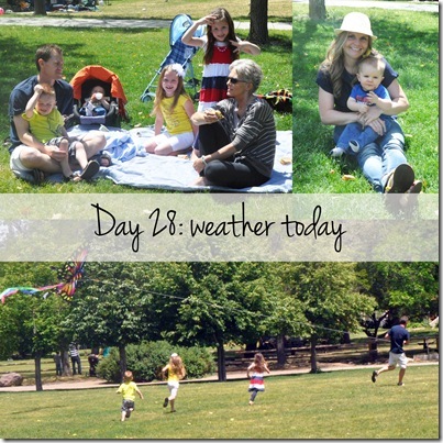 Day 28 weather today