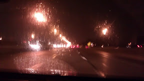 It's december 30th in cleveland Ohio and that is rain, not snow.
