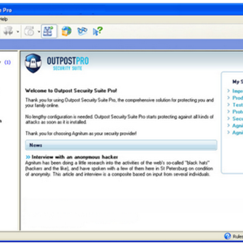 Outpost Security Suite Pro 7.5 Full Version