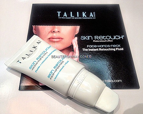 TALIKA SKIN RETOUCH primer conceal wrinkles fills fine lines brighten reduce redness flaws REVIEW mattify good SKIN