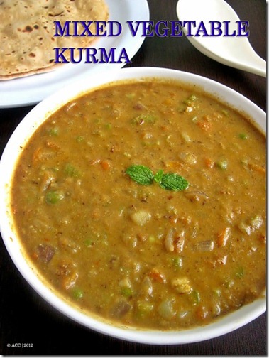 MIXED VEG KURMA