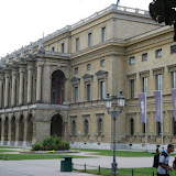 The neoclassical Banqueting Hall wing (Festsaalbau) of the Residence Palace