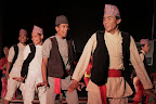 Dancing in the traditional dress of an indigenous nationality of Nepal. photo credit: Thomas van Beersum