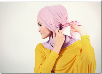 kerudung hijab cepat pakai