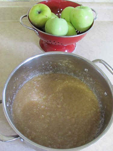 homemade apple sauce