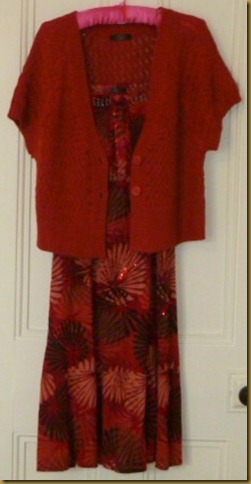 dress and cardi 1