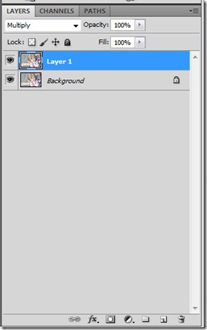 Duplicate layer multiply