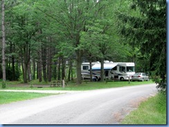 5117 Laurel Creek Conservation Area  - our motorhome